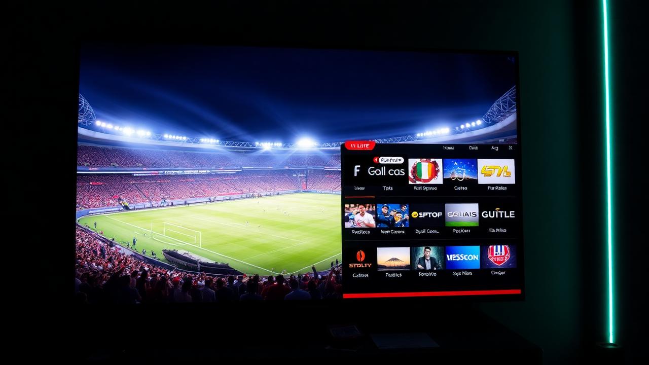 IPTV Player para Assistir Futebol Ao Vivo em 4K